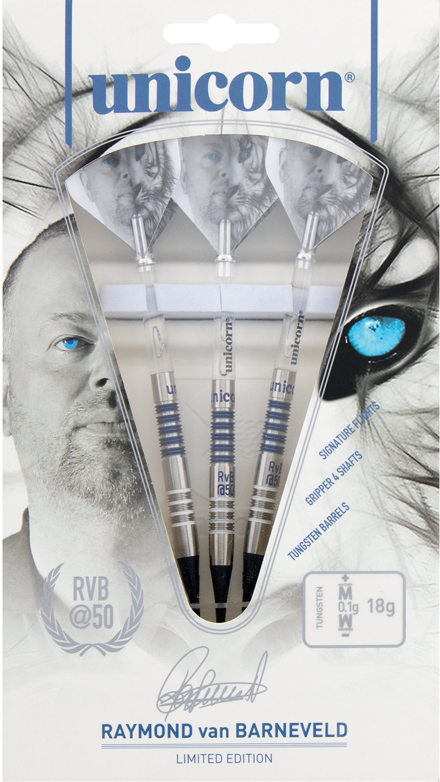 Unicorn RVB@50 Raymond van Barneveld Soft Dart, Limited Birthday